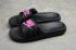 Nike Benassi JDI Slides Black Vivid Pink cipőt 343881-061