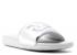 sepatu Nike Benassi Solarsoft Liquid Silver Bn Light Metallic 696116-002