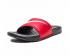 Nike Benassi Swoosh 黑白健身紅色男鞋 312618-006