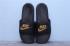 Nike Benassi Swoosh Slide Slipper Sepatu Kasual Uniseks Hitam 843880-016