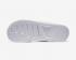 Női Nike Benassi Duo Ultra Slide fehér metál ezüst női cipőt 819717-100
