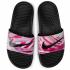 dámske topánky Nike Benassi JDI Print Black Active Fuchsia 618919-030