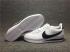 Nike CLASSIC CORTEZ Scarpe casual in pelle Bianco Nero 808471-101