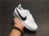 Nike CLASSIC CORTEZ Skórzane Buty Casual Białe Czarne 808471-101
