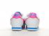 Nike Classic Cortez Basic SL GS Hvid Hyper Pink Photo Blue 904764-107