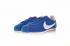 женские повседневные кроссовки Nike Classic Cortez сине-розово-белые 749864-400