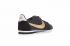 Nike 經典 Cortez 皮革黑色金屬金色多重 807471-012