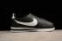 Nike Classic Cortez Couro Preto Branco Sapatos Casuais 807471-010