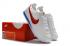 Nike Classic Cortez Deri Yelken Beyaz Kırmızı Mavi 905614-161,ayakkabı,spor ayakkabı