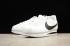 Nike Classic Cortez Δερμάτινα Λευκά Μαύρα Casual Παπούτσια 807471-101