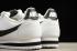 Nike Classic Cortez Leather White Black Повседневные туфли 807471-101