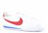 Nike Classic Cortez Leather Wit Rood Blauw 749571-154