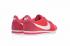 Nike Classic Cortez Nylon Gym Vermelho Branco Sapatos Casuais 488291-603