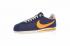 Sepatu Kasual Nike Classic Cortez Nylon Navy Orange 488291-410