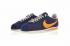 Nike Classic Cortez Nylon Navy Orange vapaa-ajan kenkiä 488291-410