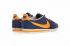 Nike Classic Cortez Nylon sötétkék narancssárga alkalmi cipőt 488291-410