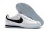 Nike Classic Cortez Nylon Prm Pelle Bianco Nero Casual 807471-172