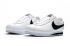 Nike Classic Cortez Naylon Prm Deri Beyaz Siyah Günlük 807471-172,ayakkabı,spor ayakkabı