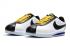 Nike Classic Cortez Nylon Prm Kulit Putih Hitam Kuning 807471-105