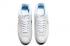 Nike Classic Cortez Nylon Prm Pelle Bianco Metallizzato Argento Casual 807472-019