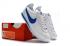 Nike Classic Cortez Nylon Prm Kulit Putih Royal Blue Kasual 807472-014