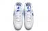 Nike Classic Cortez Nylon Prm Cuir Blanc Royal Bleu Casual 807472-014