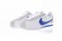 tênis Nike Classic Cortez Nylon Branco Azul Cinza 807472-141