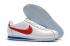 Nike Classic Cortez Nylon Yinyang Kulit Putih Biru Merah 807472-151