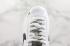 Nike Classic Cortez Premium Mini Swoosh Blanc Noir Chaussures 807480-101