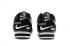 Nike Classic Cortez SE Prm Leather Noir Blanc Broderie 807473-002