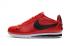 Nike Classic Cortez SE Prm Leder Rot Schwarz Stickerei 807473-004