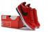 Nike Classic Cortez SE Prm Pelle Rosso Nero Ricamo 807473-004