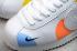 Nike Classic Cortez White Varisty Red Yellow Blue AH7528-005 .