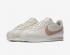 Sepatu Nike Classic Cortez Kulit Light Bone Gold Particle Pink Summit White 807471-013 Wanita