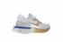 Nike Epic React Flyknit Dusk to Dawn Branco Ouro Azul Prata AQ0067-998