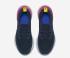 Nike Epic React Flyknit GS College Navy Wit Blauw 943311-400