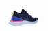 Zapatillas para correr Nike Epic React Flyknit azul marino rosa AQ0070-400