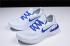 Nike Epic React Flyknit White Blue With Multicolor Dots Mens and Womens Size AJ0067 993
