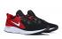 tênis de corrida Nike Legend React preto branco vermelho universitário AA1625-004