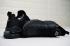 Nike React Air Max Triple Black Laufschuhe mit halber Handfläche und Kissen AQ9087-002