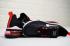 Nike React Air Max รองเท้าวิ่งสีขาวสีดำสีแดง AQ9087-016