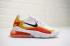 Giày chạy bộ Nike React Air Max Trắng Vàng Đỏ AQ9087-019