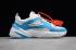 Kapalı Beyaz x Nike M2K Tekno UNC Beyaz Koyu Pudra Mavi Koni AO3108 080,ayakkabı,spor ayakkabı