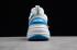 Off White x Nike M2K Tekno UNC Blanc Dark Powder Blue Cone AO3108 080