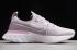 2020 Kvinder Nike React Infinity Run Flyknit Plum Fog Pink Foam White CD4372 501