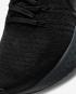 Nike React Infinity Run Flyknit 2 sorte jerngrå sko CT2357-003
