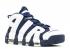 Nike Air More Uptempo Basketball Unisex Shoes Deep Grey White 414962-104