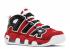 Nike Air More Uptempo Basketball Chaussures Unisexe Rouge Blanc Noir 921948-600