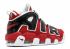 Nike Air More Uptempo Basketball Chaussures Unisexe Rouge Blanc Noir 921948-600