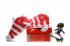 Nike Air More Uptempo Kinderschuhe in Rot, Weiß, Silber